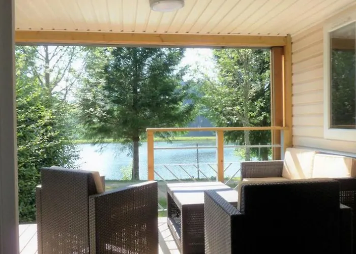 Campsite Mobil-home 4 Pers Avec & Salon De Jardin - Api-1-52-1354 *